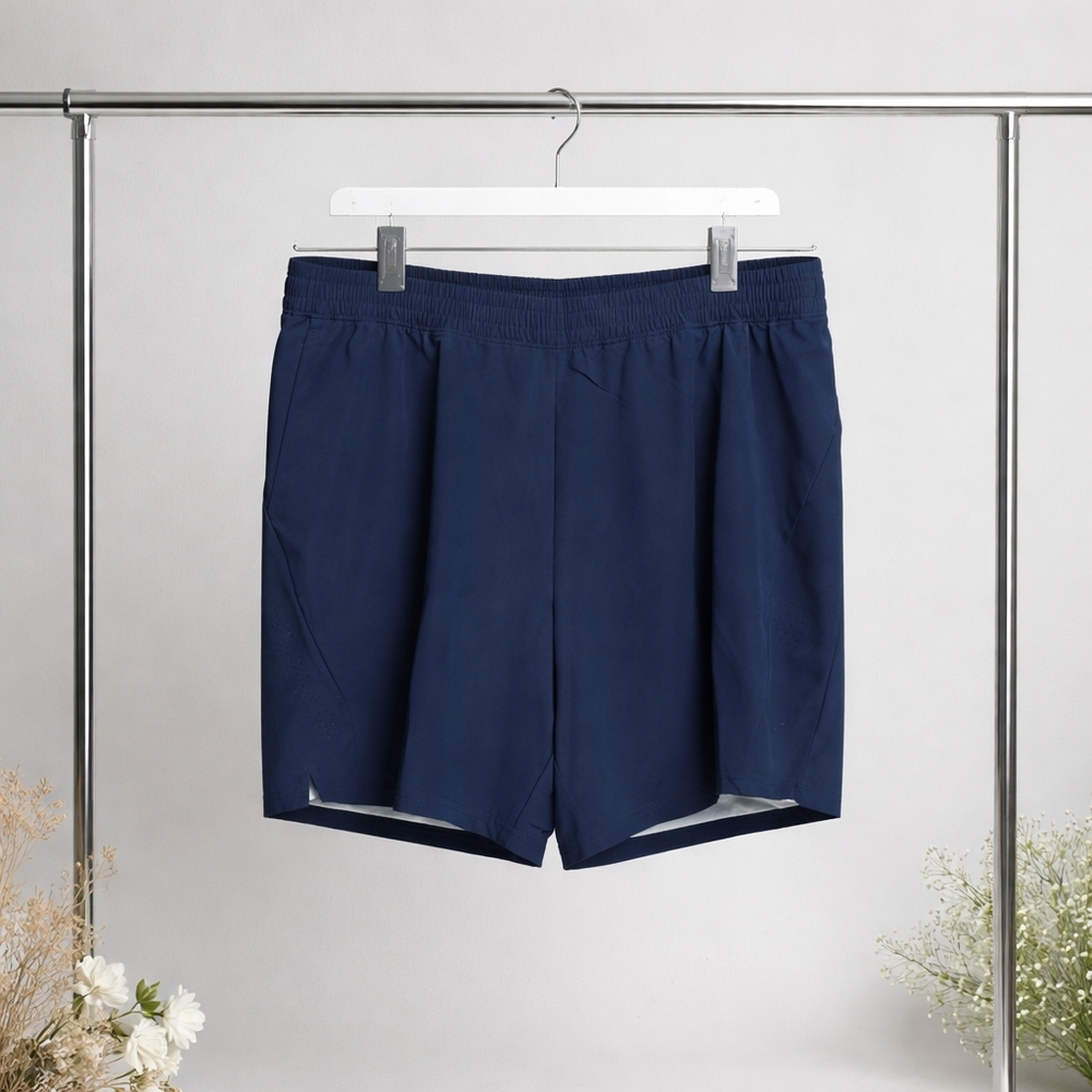 Athletic Works Men's Navy Shorts
